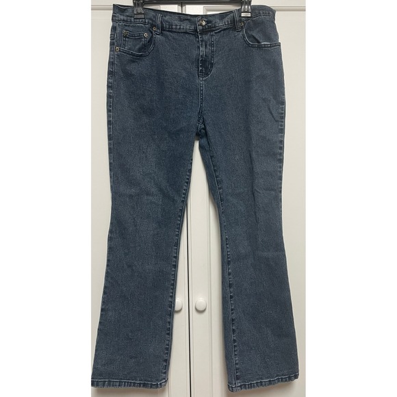 DG2 by Diane Gilman Denim - DG2 by Diane Gilman Womens Jeans 12P‎ Bootcut Embellished American Flag